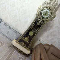 ساعت ایستاده برنجی