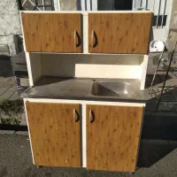 ظرف شویی وابچکان گالوانیزه|آب‌چکان و نظم‌دهنده ظروف|مشگین شهر, |دیوار