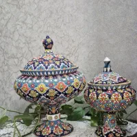 شکلات خوری میناکاری در طرح و رنگ و سایز های مختلف|صنایع دستی و سایر لوازم تزئینی|تهران, خلیج فارس|دیوار