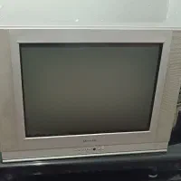 تلویزیون بزرگ رنگی سالم وتمیز