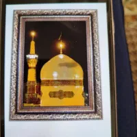 تابلو فرش گنبد دسته امام رضا (ع)