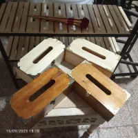 جا دستمال کاغذی چوبی