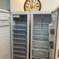 یخچال فریزر دو قلو مخزن آبسردکن الکترو استیل|یخچال و فریزر|مشکین‌دشت, |دیوار