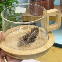 استکان پیرکس بامبو