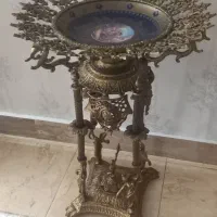 جا میوه فلزی برنزی