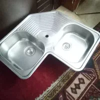 سینک ظرفشویی توکار البرز گوشه دولگنه و باکسی اخوان