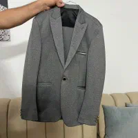 کت شلوار سرمه ای طوسی|لباس|ملارد, |دیوار