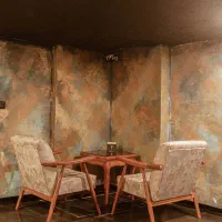 ۶عدد مبل تک نفره+ میز وصندلی چوبی