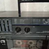 ظبط سونی دوکاسته اورجینال ژاپن|سیستم صوتی خانگی|کرمانشاه, |دیوار