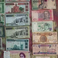 اسکناسهای پادشاهای وقدیمی و ایرانی و خارجی|کلکسیون سکه، تمبر، اسکناس|اسلام‌شهر, |دیوار