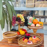 ست پذیرایی چوبی مهره دار