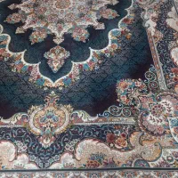 فرش  ۹متری  سورمه ای سالم ۱۰۰۰شانه تراکم ۳۰۰۰
