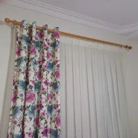 ۳تا پرده اتاق خواب به همراه میل پرده|پرده، رانر، رومیزی|رشت, آزادگان|دیوار