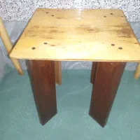 میزِ چوبیِ خاص با چوبِ طبیعی|صنایع دستی و سایر لوازم تزئینی|قم, زنبیل آباد|دیوار