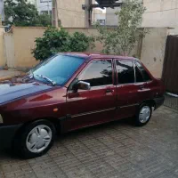 پراید 84 زرشکی تمیز