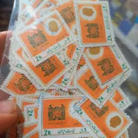 ۱۰۰۰ برگ تمبر دوران پهلوی|کلکسیون سکه، تمبر، اسکناس|تبریز, |دیوار