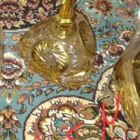 قندان وشکلات خوری طلا کوب|ظروف سرو و پذیرایی|اردبیل, |دیوار