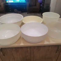 تعدادی سبد و لگن درحدنو، بسیار تمیز وبدون شکستگی|ظروف نگهدارنده، پلاستیکی، یکبارمصرف|رودهن, |دیوار