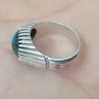 انگشتر دست ساز نقره فیروزه