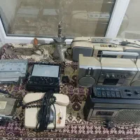 رادیو ضبط قدیمی گوشی تلفن