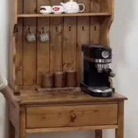 ساخت انواع کافه بار چوبی