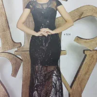 لباس مجلسی لباس عروس دفتر بله برون سبد بله برون چک|لباس|کاشان, رجایی|دیوار