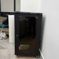 رک شبکه ایستاده ۳۲ یونیت و کابل شبکه زیرقیمت