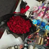 درست کردن گل با روبان