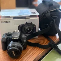 دوربین عکاسی Canon 550D با لنز فابریک و وسایل کامل