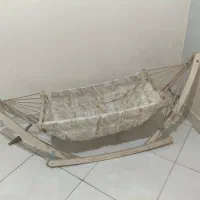 گهواره چوبی تخت نوزاد