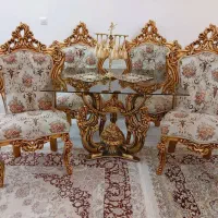 غذاخوری ۴نفره چوب راش مناسب جهیزیه