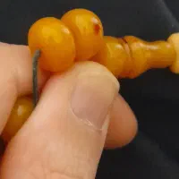 تسبیح قدیم سندلوس آلمان|کلکسیون اشیاء عتیقه|ایلام, |دیوار