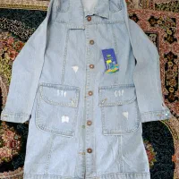 مانتو جین دخترانه