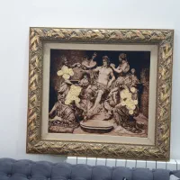 تابلو فرش دستباف روز افرینش