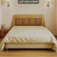 تختخواب/تخت/تخت خواب ونوس/تخت|تخت و سرویس خواب|خمینی‌شهر, |دیوار