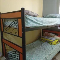 تخت دو طبقه|تخت و سرویس خواب|بومهن, |دیوار