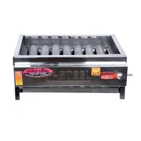 منقل گازی کباب پز و باربیکیو تمام استیل