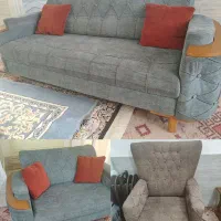 مبل هفت نفره|مبلمان خانگی و میز عسلی|شیراز, دارالرحمه|دیوار