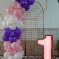 بادکنک آرایی|خدمات پذیرایی، مراسم|نیشابور, گنبد سبز|دیوار