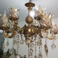 لوستر۱۰ شعله|لوستر و چراغ آویز|کرج, شهرک ظفر|دیوار