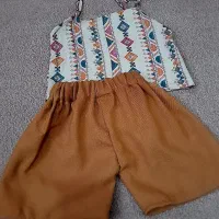 لباس دخترانه، بچگانه، تاپ شلوارک