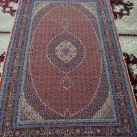 فرش طبیعی ریزه ماهی دوره لچک ۱۲متری