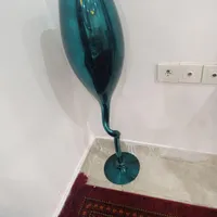 گلدان فیروزه ای