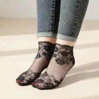 جوراب گیپوری مجلسی شیک