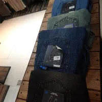 شلوار لی مردانه مام فیت و بگ و راستا تک وعمده