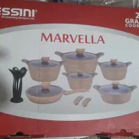 سرویس قابلمه ۱۲ پارچه دسینی|ظروف پختوپز|تهران, شهمیرزادی|دیوار