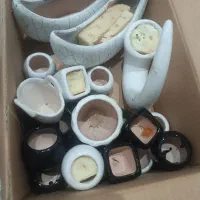 گلدان و گلبرگ و ،وسایل گل سازی گل کریستال