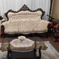 مبل استیل ۷ نفره|مبلمان خانگی و میز عسلی|تهران, مینای شمالی (مخبر)|دیوار