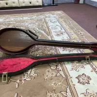 دوتار ۴۰ساله یادگاری از ترکمنستان|سازهای سنتی|گنبد کاووس, |دیوار