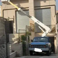 نیسان بالابر نیسان جرثقیل(ارتفاع ۱۲) تابلو نفر بر|خدمات حمل و نقل|شیراز, شهرک والفجر|دیوار